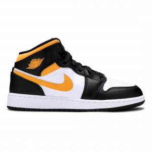 Jordan 1 Mid White Pollen Black Jordan 1 Mid White Pollen Black