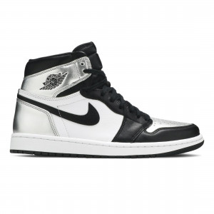 Jordan 1 Retro High Silver Toe