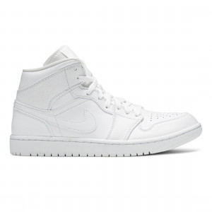 Jordan 1 Mid Triple White 2.0