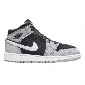 Jordan 1 Mid Elephant Print