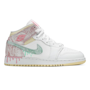 Jordan 1 Mid Paint Drip