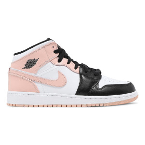 Jordan 1 Mid Arctic Orange Black Toe