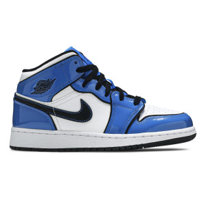 Jordan 1 Mid Signal Blue