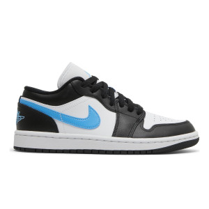 Jordan 1 Low Black University Blue White