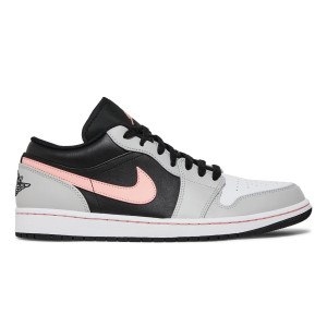 Jordan 1 Low Black Grey Pink