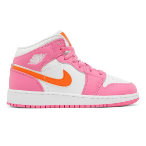 Jordan 1 Mid Pinksicle Safety Orange Jordan 1 Mid Pinksicle Safety Orange