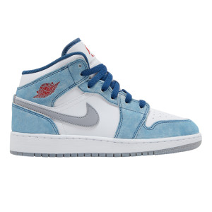Jordan 1 Mid SE French Blue Light Steel Jordan 1 Mid SE French Blue Light Steel
