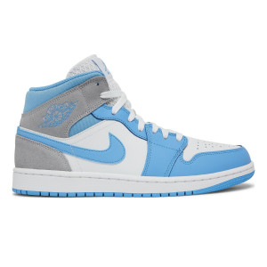 Jordan 1 Mid University Blue Grey Jordan 1 Mid University Blue Grey