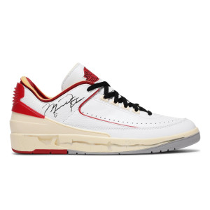 Jordan 2 Retro Low SP Off-White White Red Jordan 2 Retro Low SP Off-White White Red