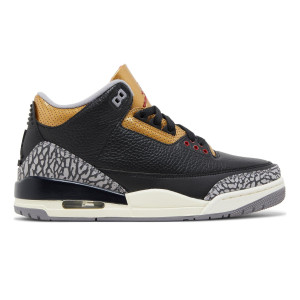 Jordan 3 Retro Black Cement Gold  Jordan 3 Retro Black Cement Gold