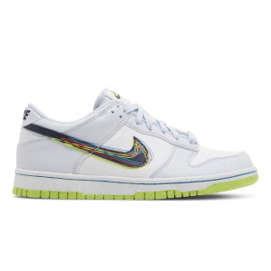 Nike Dunk Low 3D Swoosh Grey