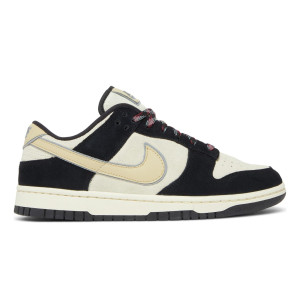 Nike Dunk Low LX Black Suede Team Gold