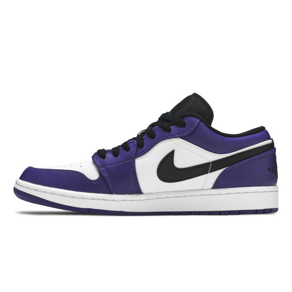 purple and white jordan 1 low